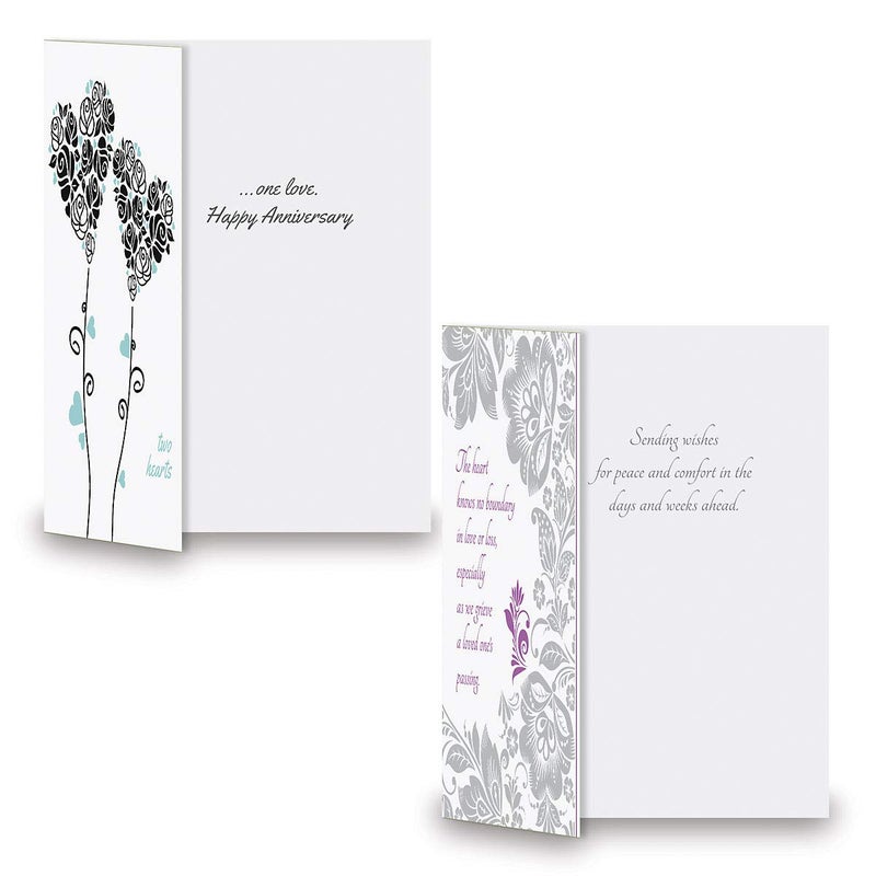 Current Deluxe Foil All Occasion Value Pack - 20 Cards With Envelopes, Celebration, Get Well, Sympathy, Birthday, Anniversary & Thinking of You Variety, Large 5" x 7" Assortment, 10 Design Set - Image 5